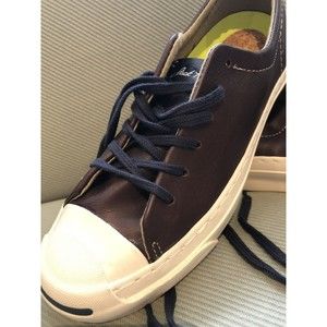 CONVERSE JACK PURCELL JP Ox Mens 4 Womens 5.5 Brown Leather Burnt Umber Shoes